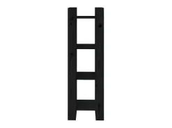 Biblioteca| Estante/divisória 41x35x125 cm pinho maciço PT609837 Preto