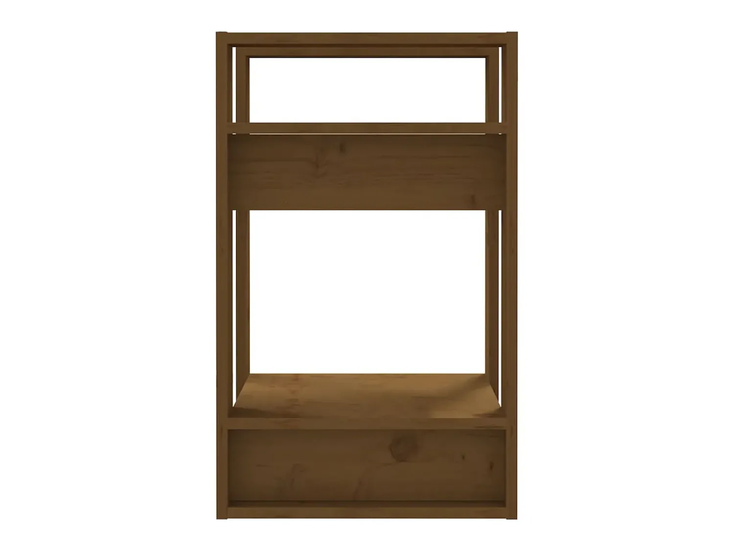 Biblioteca| Estante/divisória 41x35x57 cm pinho maciço mel PT712496 Castanho