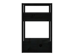 Biblioteca| Estante/divisória 41x35x57 cm pinho maciço PT501201 Preto