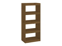 Online Estante/divisória 60x30x135,5 cm pinho maciço mel PT108054 Castanho