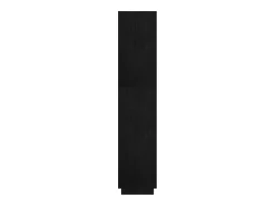 Prateleira*vidaxl Estante/divisória 60x35x167 cm pinho maciço Preto