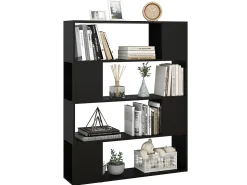 Biblioteca| Estante/divisória 100x24x124 cm PT536568 Preto