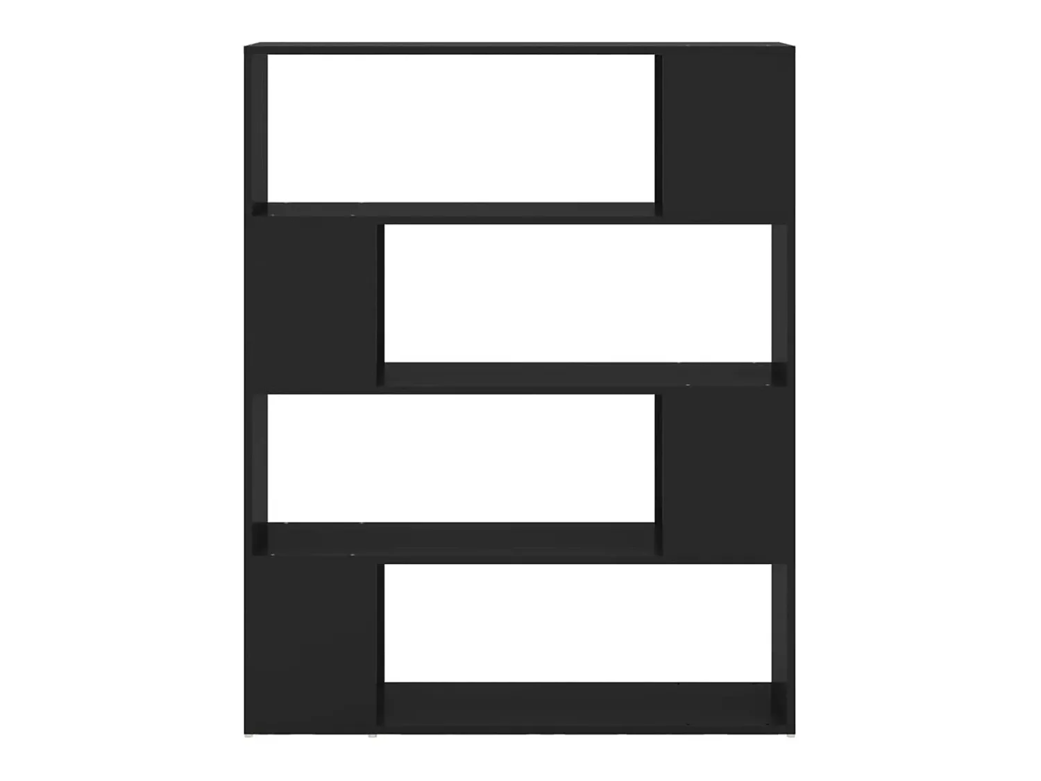 Biblioteca| Estante/divisória 100x24x124 cm PT536568 Preto