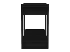 Prateleira|vidaxl Estante/divisória 80x30x51 cm Preto