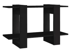 Prateleira|vidaxl Estante/divisória 80x30x51 cm Preto