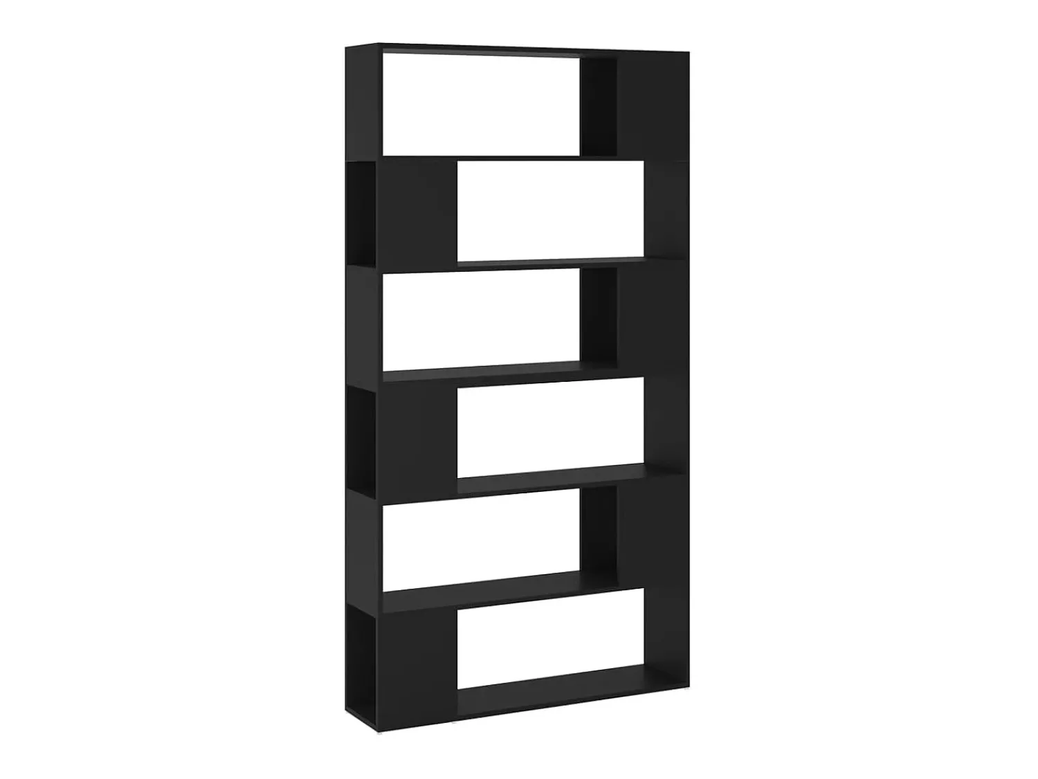 Biblioteca* Estante/divisória 100x24x188 cm PT968336 Preto