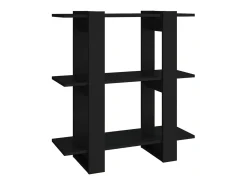 Biblioteca| Estante/divisória 80x30x87 cm PT392769 Preto