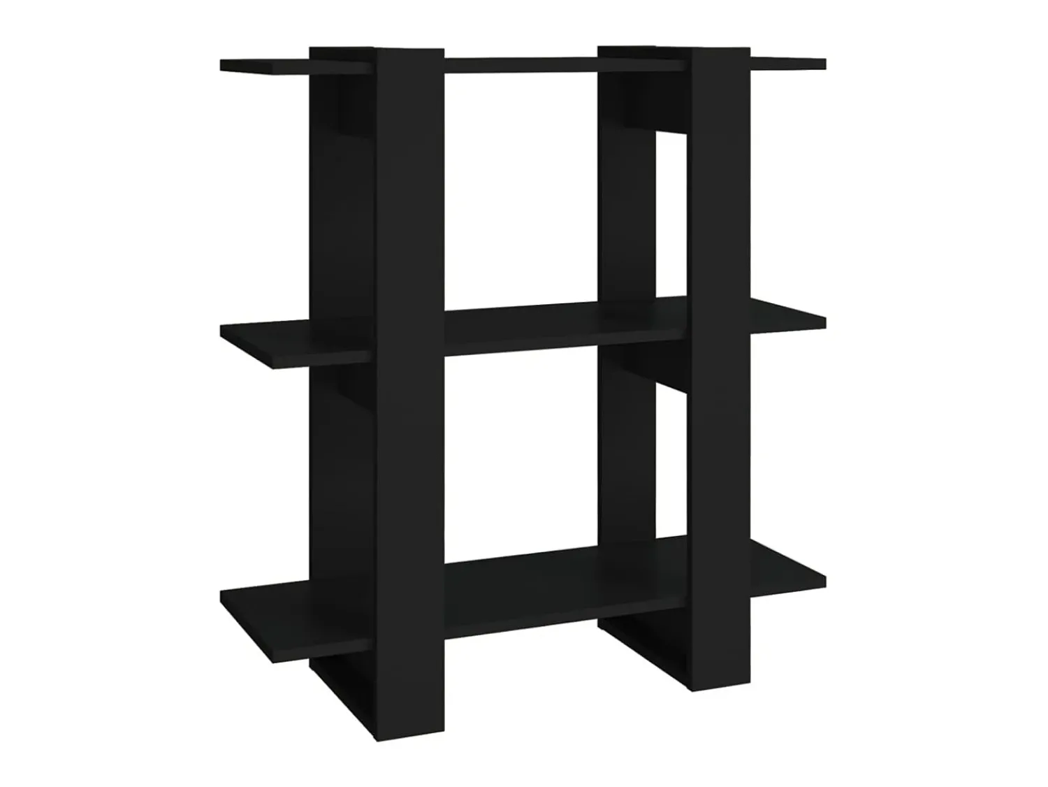 Biblioteca| Estante/divisória 80x30x87 cm PT392769 Preto