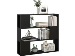 Biblioteca* Estante/divisória 100x24x94 cm PT284082 Preto