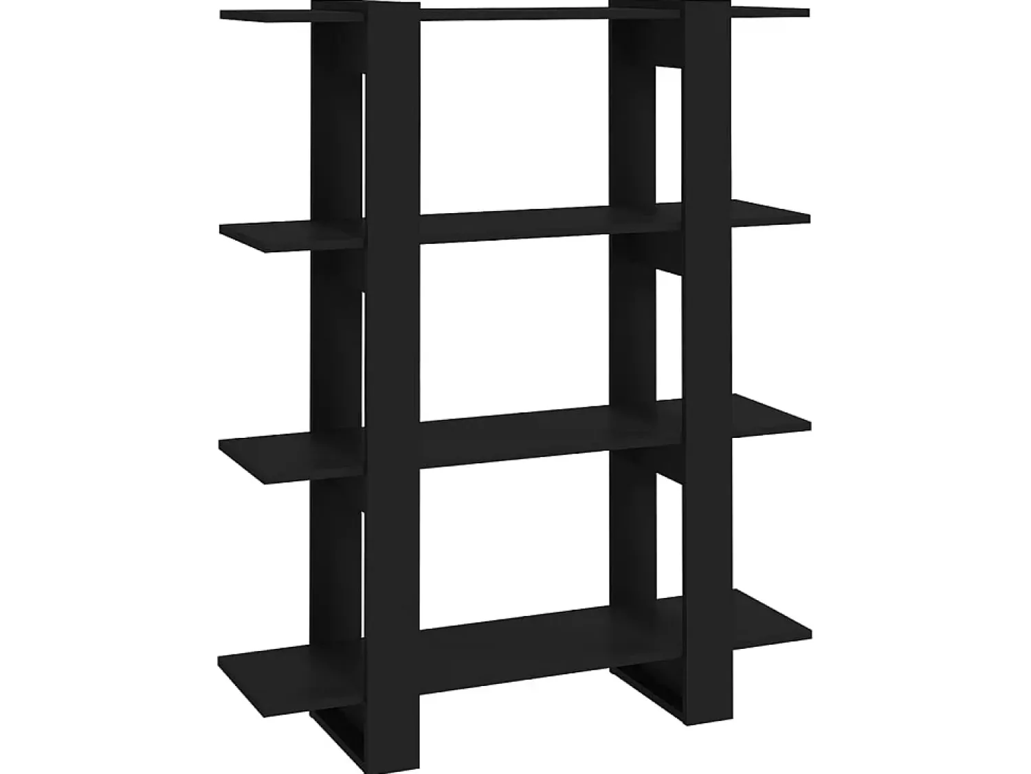 Biblioteca| Estante/divisória 100x30x123,5 cm PT569714 Preto