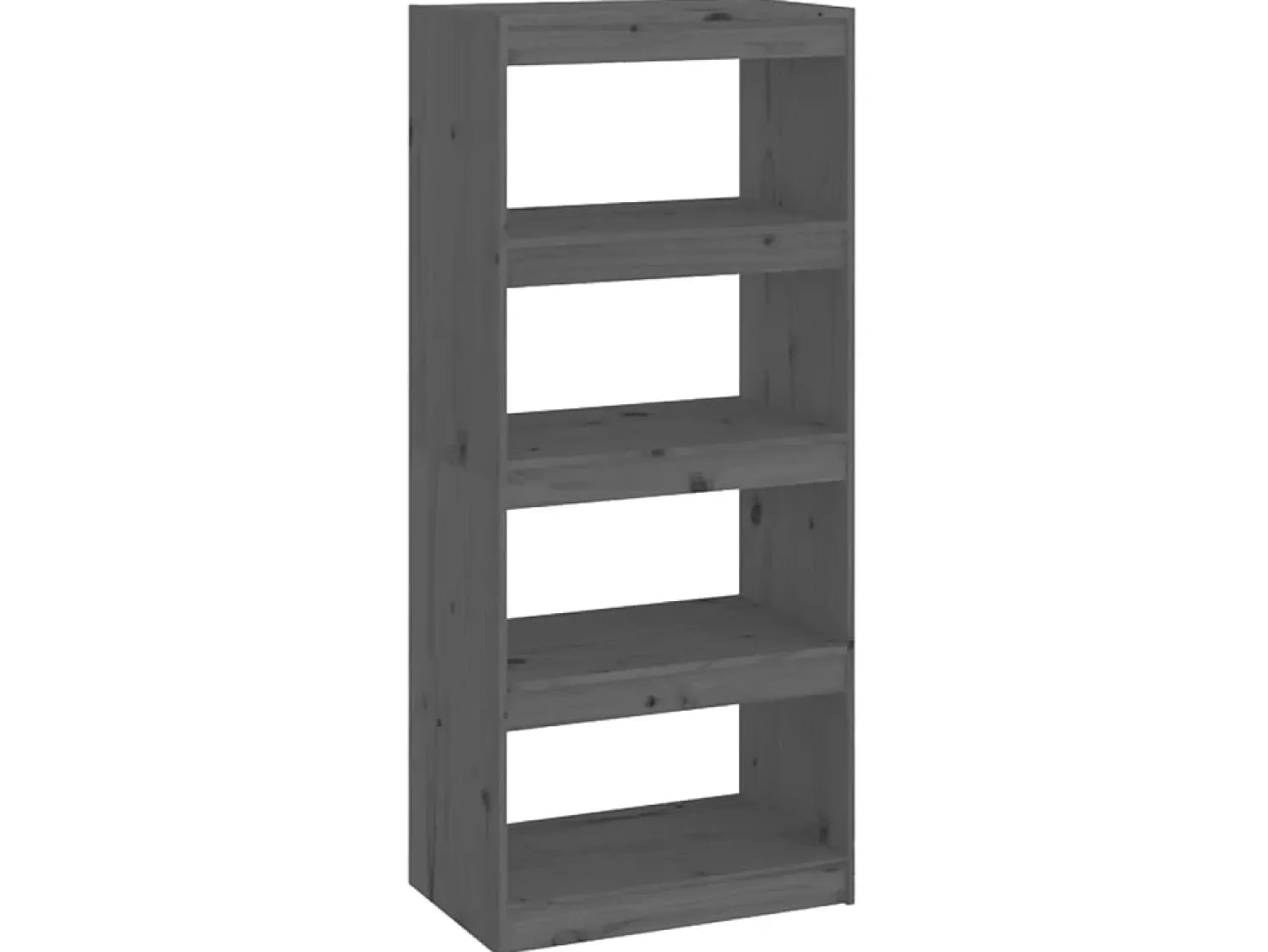 Outlet Estante/divisória 60x30x135,5 madeira pinho maciça PT919860 Cinzento