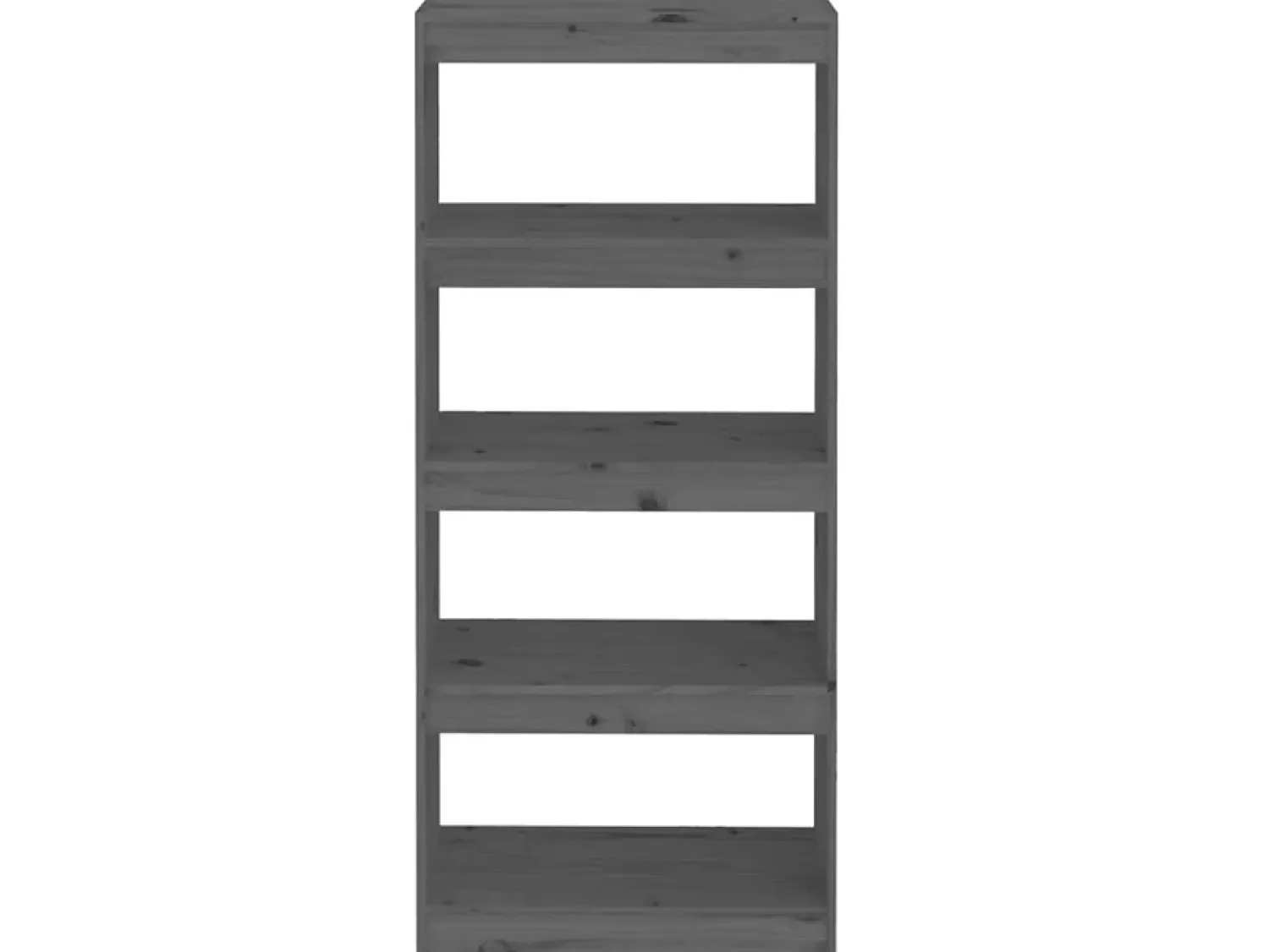 Outlet Estante/divisória 60x30x135,5 madeira pinho maciça PT919860 Cinzento