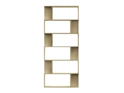 Biblioteca| Estante/divisória 80x24x192cm contraplacado cor carvalho sonoma PT653403 Castanho