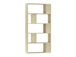 Best Estante/divisória 80x24x159cm contraplacado cor carvalho sonoma PT547730 Castanho