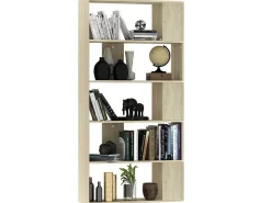 Best Estante/divisória 80x24x159cm contraplacado cor carvalho sonoma PT547730 Castanho