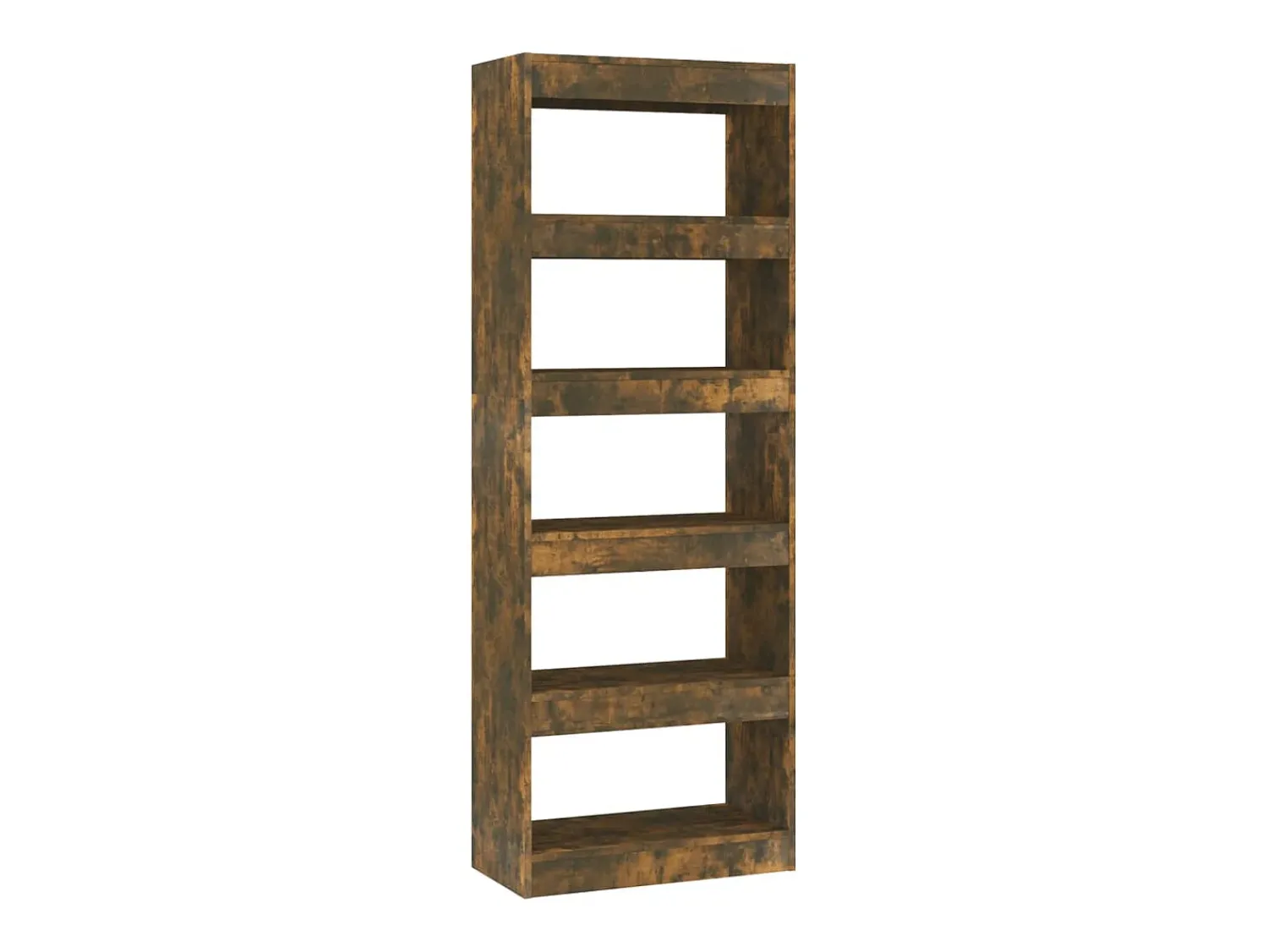 Online Estante/divisória 60x30x166cm contraplacado cor carvalho fumado PT256258 Castanho