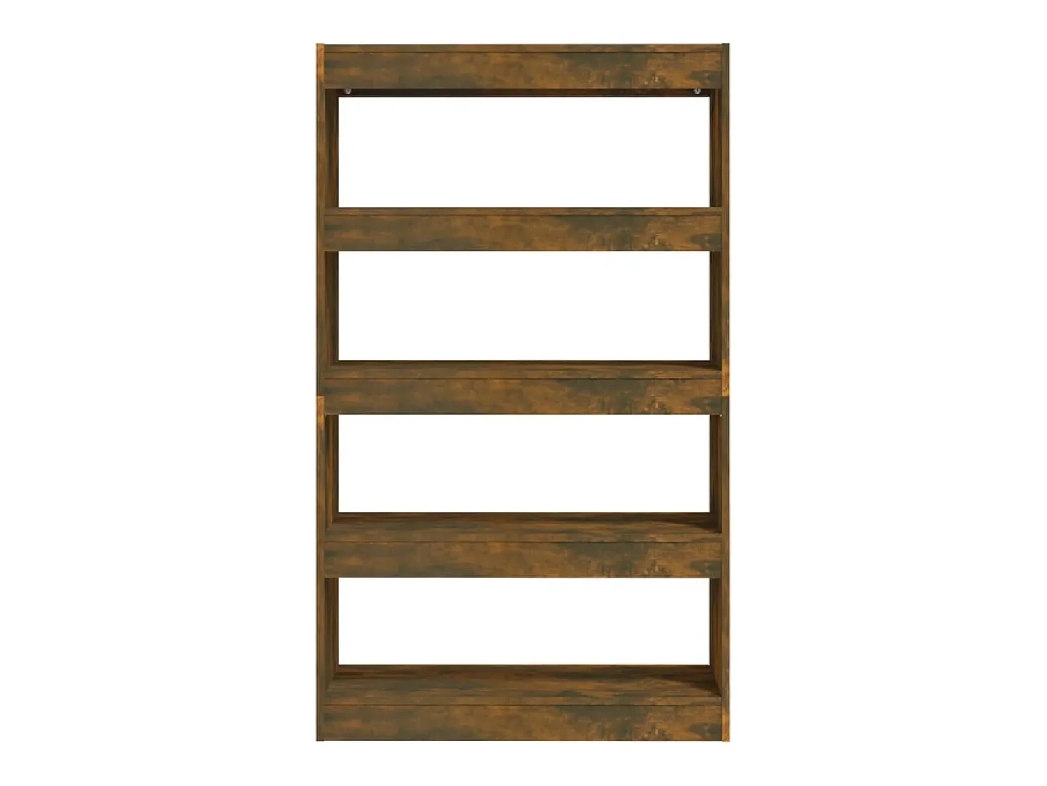 Prateleira|vidaxl Estante/divisória 80x30x135cm derivados madeira carvalho fumado Castanho
