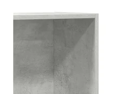 Vitrina|vidaxl Estante/móvel de TV derivados de madeira cimento Cinzento