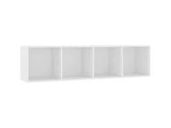 Biblioteca| Estante/móvel de TV 143x30x36 cm PT257571 Branco