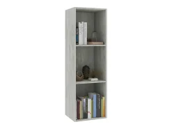 Clearance Estante/móvel de TV 36x30x114 cm contraplacado cimento PT721032 Cinzento