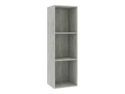 Clearance Estante/móvel de TV 36x30x114 cm contraplacado cimento PT721032 Cinzento