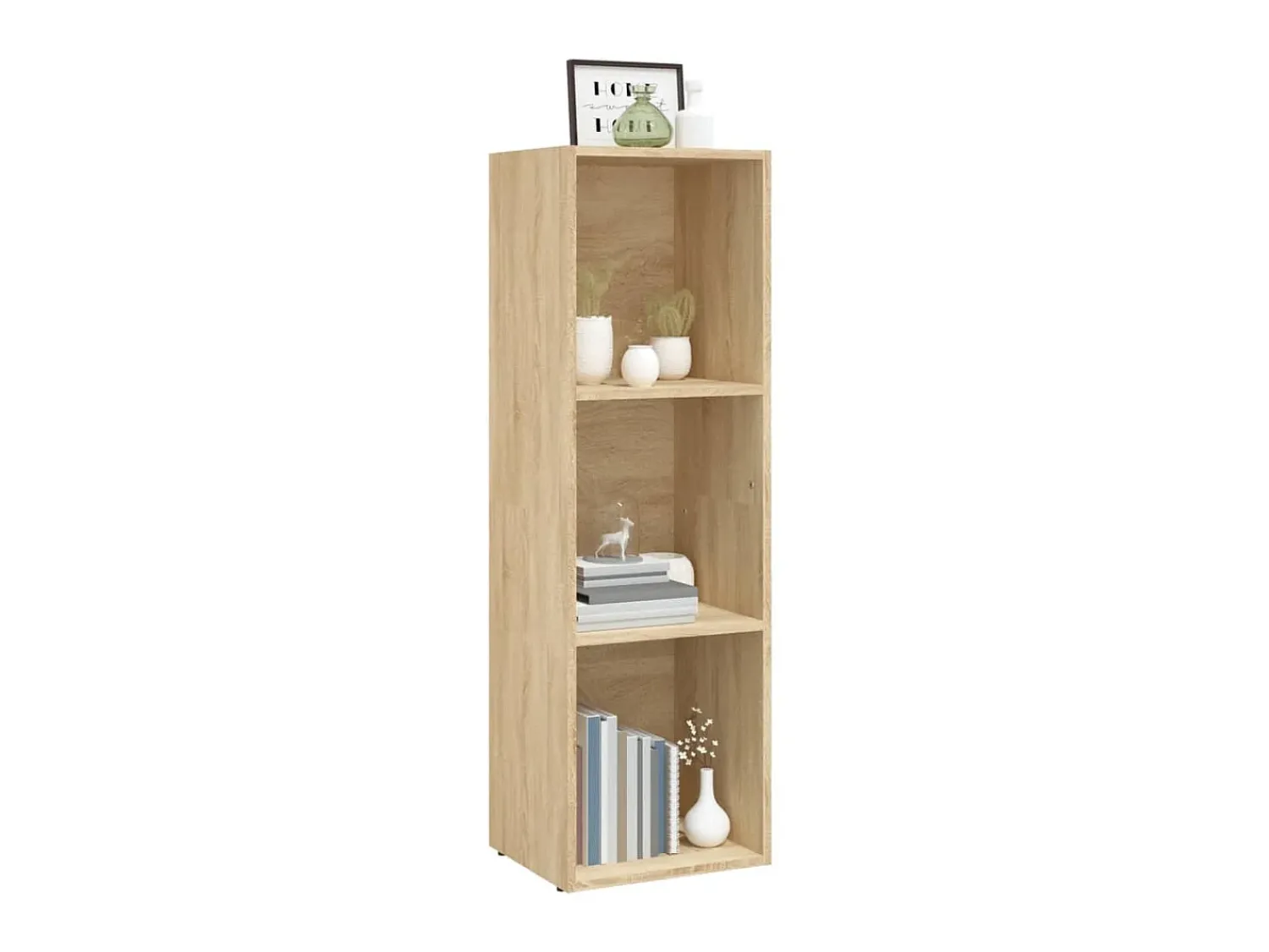 Hot Estante/móvel de TV 36x30x114 cm contraplacado carvalho sonoma PT698567 Castanho