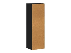 Biblioteca|vidaxl Estante/móvel de TV 36x30x114 cm contraplacado Preto