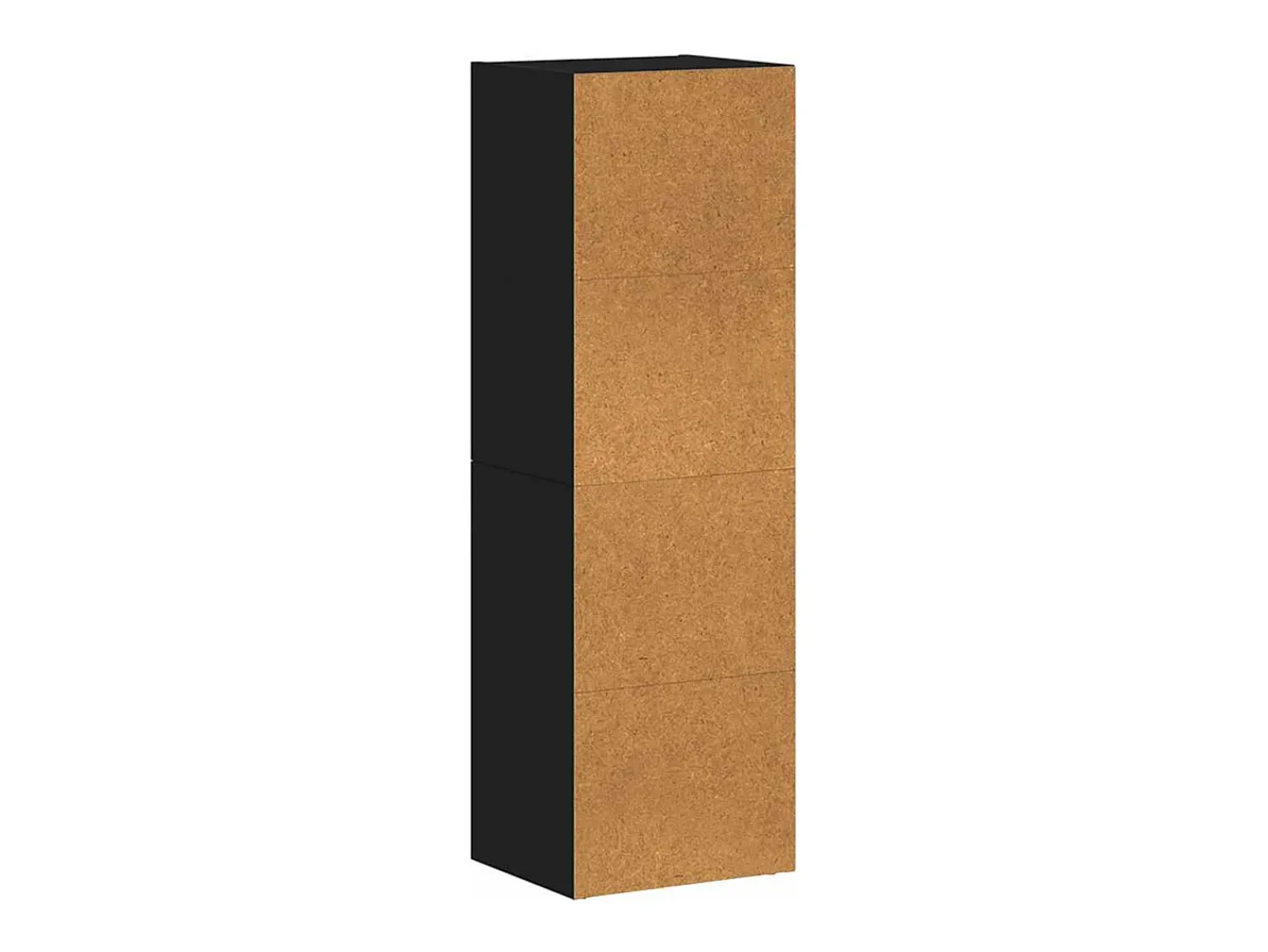 Biblioteca|vidaxl Estante/móvel de TV 36x30x114 cm contraplacado Preto