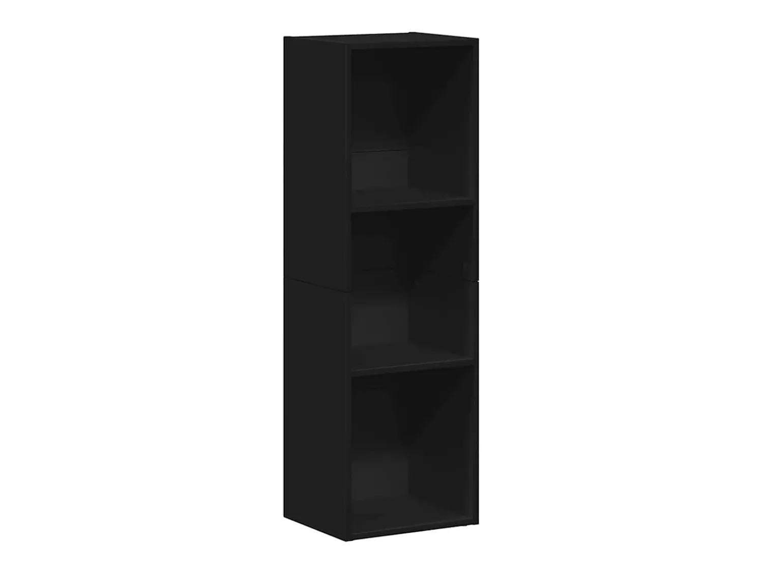 Biblioteca|vidaxl Estante/móvel de TV 36x30x114 cm contraplacado Preto