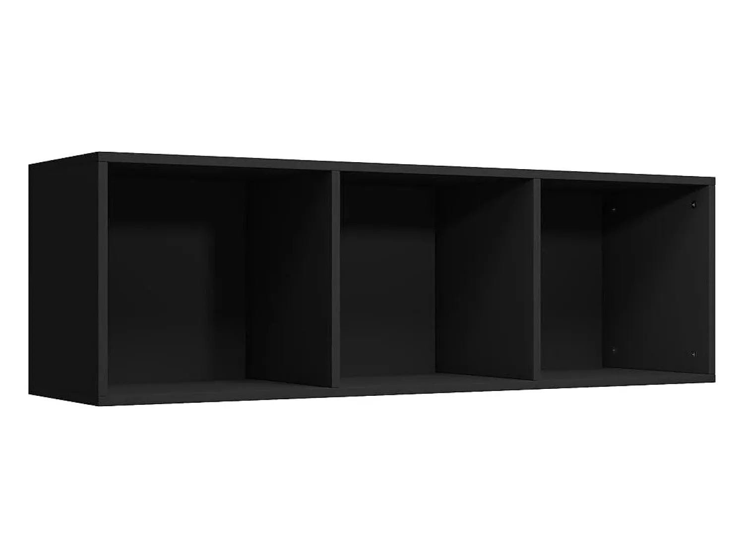 Biblioteca|vidaxl Estante/móvel de TV 36x30x114 cm contraplacado Preto