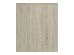 Prateleira|vidaxl Estante/móvel de TV 143x30x36 cm contraplacado carvalho sonoma Natural escuro