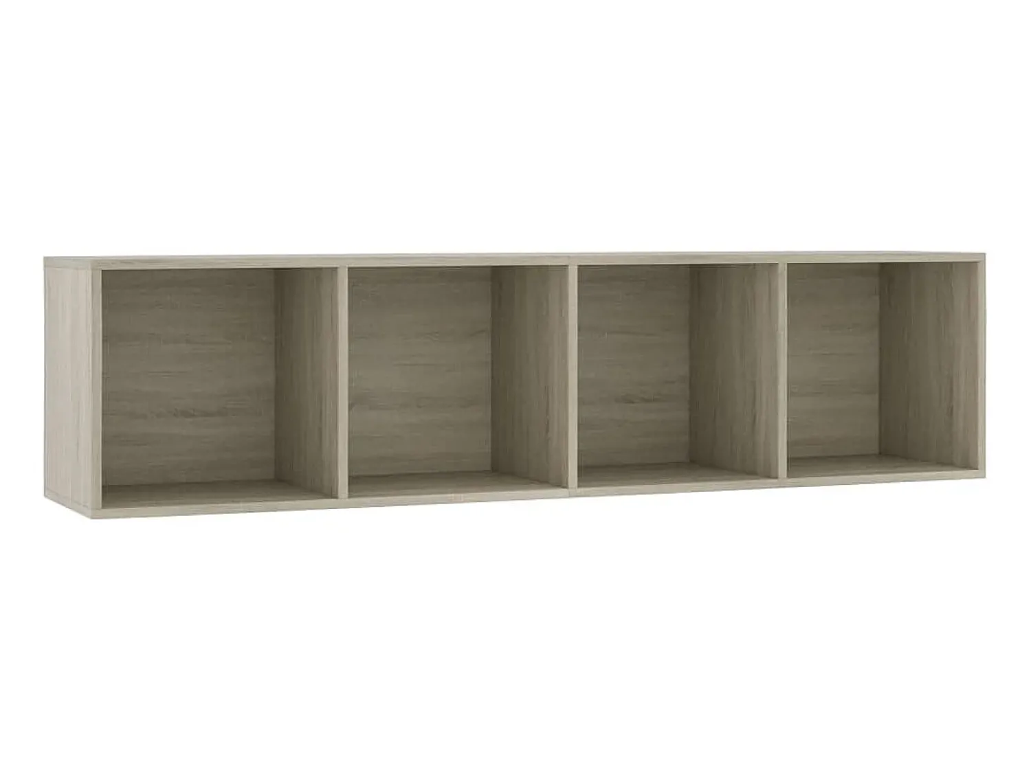 Estante/móvel de TV 143x30x36 cm contraplacado carvalho sonoma PT654435 Castanho