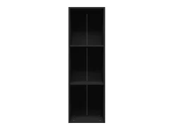 Biblioteca* Estante/móvel de TV 36x30x114 cm contraplacado PT752850 Preto