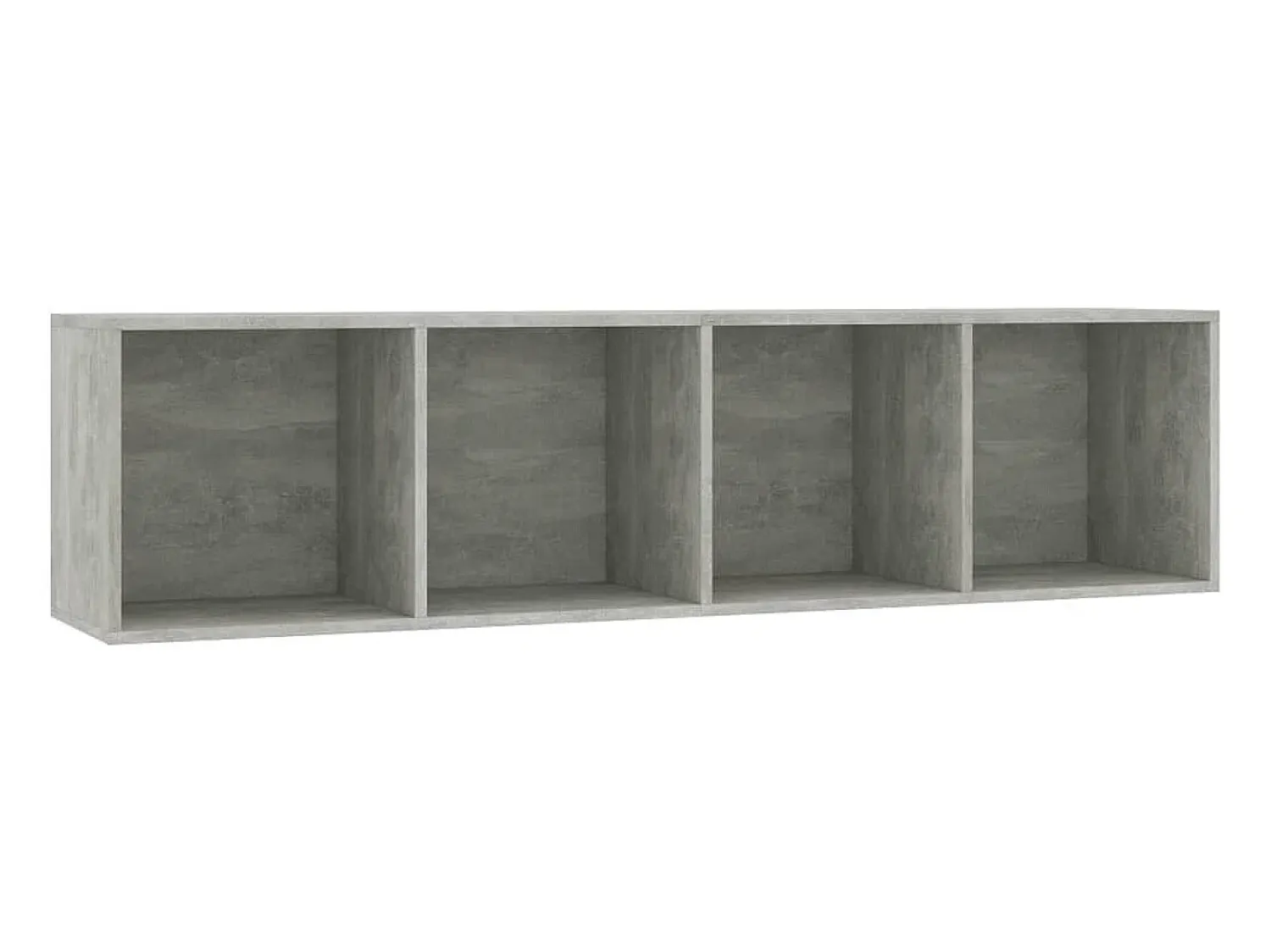 Clearance vidaxl Estante/móvel de TV 143x30x36 cm contraplacado cimento Cinzento
