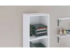 Vitrina*vidaxl Estante/móvel de TV 36x30x143 cm derivados de madeira Branco