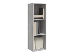 Discount Estante/Móvel de TV 36x30x114 cm derivados madeira cinza sonoma PT665170 Cinzento