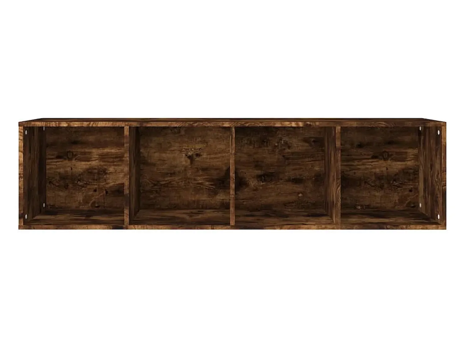 Vitrina|vidaxl Estante/Móvel de TV 36x30x143 cm madeira proc. carvalho fumado Castanho