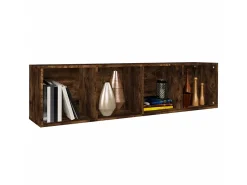 Discount Estante/Móvel de TV 36x30x143 cm madeira proc. carvalho fumado PT126964 Castanho