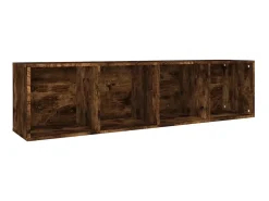 Discount Estante/Móvel de TV 36x30x143 cm madeira proc. carvalho fumado PT126964 Castanho