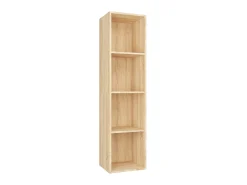 Biblioteca* Estante/móvel TV 36x30x143 cm contraplacado cor carvalho sonoma PT926721 Castanho