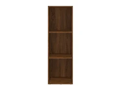 Biblioteca| Estante/móvel TV 36x30x114 cm deriv. madeira carvalho PT628463 Castanho