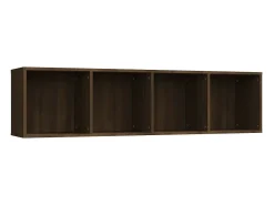 Online vidaxl Estante/móvel TV 143x30x36cm derivado madeira carvalho Castanho