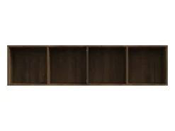 Online vidaxl Estante/móvel TV 143x30x36cm derivado madeira carvalho Castanho