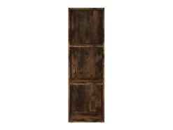 Vitrina|vidaxl Estante/Móvel TV 36x30x114cm derivados madeira carvalho fumado Castanho