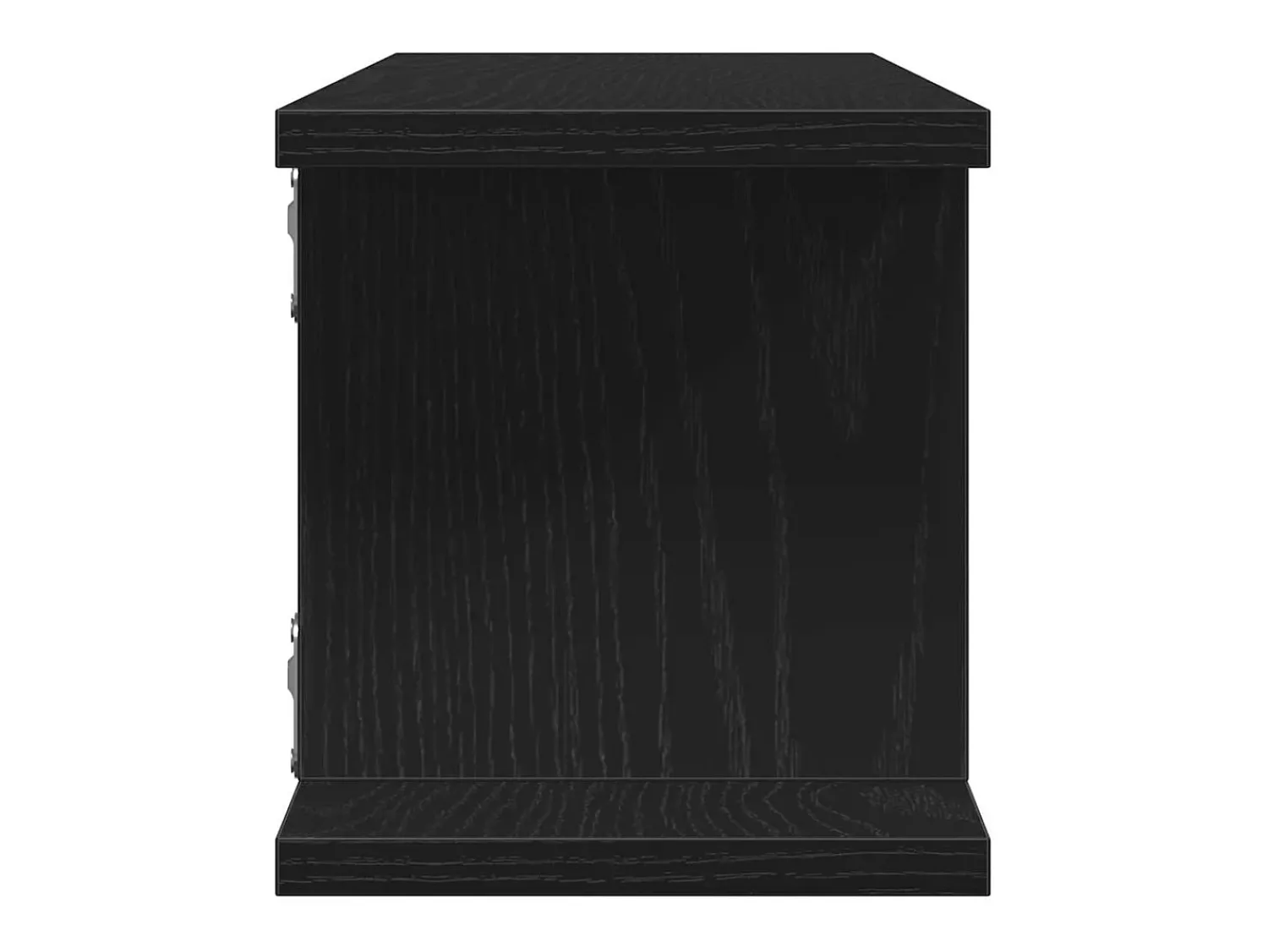 vidaxl Estantes de parede 2 pcs deriv. madeira carvalho^ Prateleira