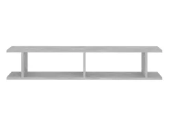 Online vidaxl Estantes de parede 2 pcs 105x18x20cm contrapl. cimento Cinzento