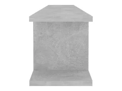 Online vidaxl Estantes de parede 2 pcs 105x18x20cm contrapl. cimento Cinzento