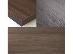 Outlet Skraut Home Estantes de prateleiras , 162x67x31cm, Sala de jantar, Carvalho escuro Castanho