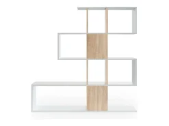 duehome Estantes Domi Blanco Artik (Blanco Mate) - Roble Canadian^ Prateleira