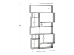 Outlet VS Venta-stock Estantes Hawai com 10 espaços em Branco